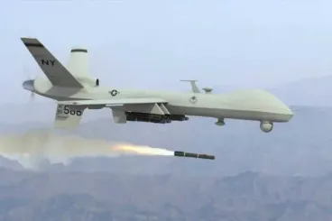 Sahara : Un drone des FAR bombarde un  camion algérien, près de Bir Lahlou