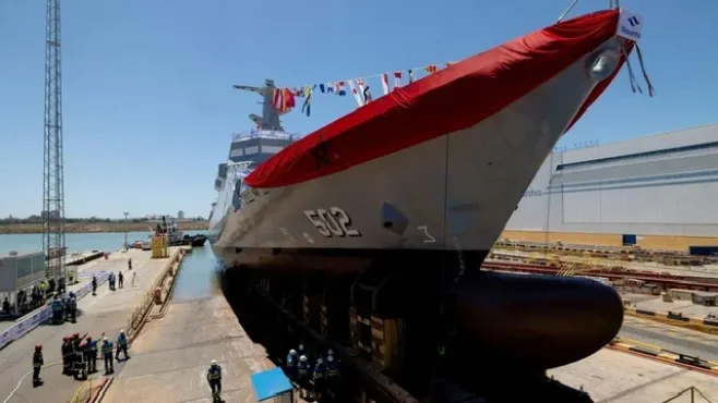 Espagne : Mise à flot du patrouilleur commandé par la Marine royale marocaine