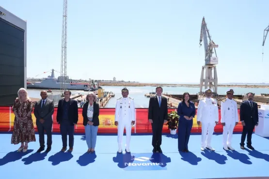 Espagne : Mise à flot du patrouilleur commandé par la Marine royale marocaine