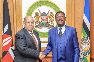 Kenya : Le président de la Chambre des députés reçoit le représentant du Polisario