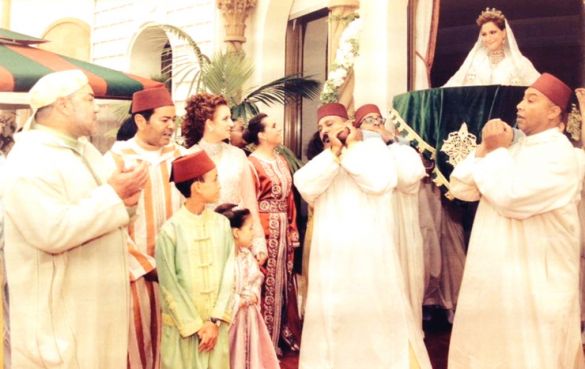 تفاصيل حفل زفاف الأميرة لالة سكينة [صور]