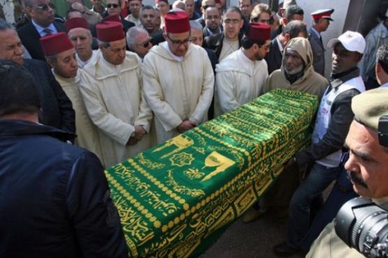 جنازة عائلة برادة تجمع بين كبار السياسيين و رجال الأعمال المغاربة [صور]