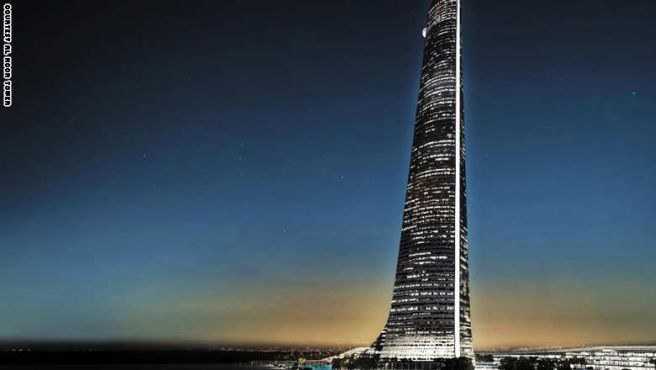 البيضاء: مشروع لتشييد أعلى برج في إفريقيا والخامس في العالم [صور]