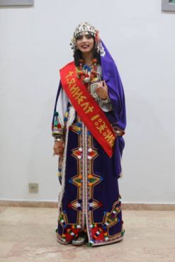 حنان أوبلا تتوج بلقب ملكة جمال الأمازيغ لسنة 2017 [صور]