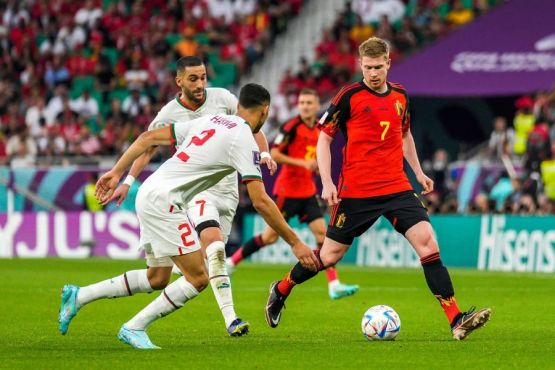 المنتخب المغرب يفوز على المنتخب البلجيكي بهدفين دون رد
