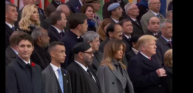 فرنسا: الملك محمد السادس يشارك إلى جانب ماكرون وترامب في تخليد ذكرى مائوية هدنة 1918 