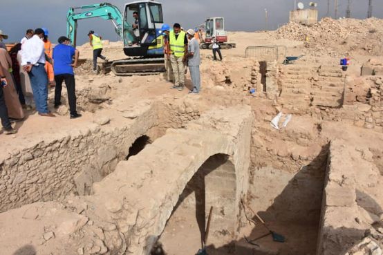 Excavations carried out by a team of Moroccan and Spanish archaeologists have revealed the main entrance to the Kasbah as well as a large wooden gate. / Municipality of Agadir