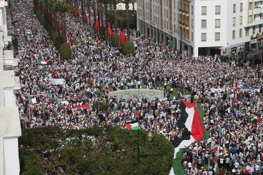 في ذكرى النكبة.. الجبهة المغربية لدعم فلسطين تدعولوقفات ومسيرات شعبية