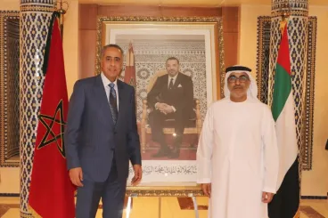 Abdellatif Hammouchi reçoit le chef du service des renseignements des Emirats arabes unis