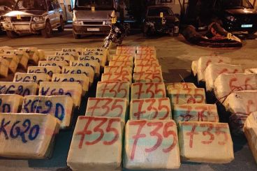 El Guerguerat : Mise en échec d'une tentative de trafic de 3,5 tonnes de résine de cannabis
