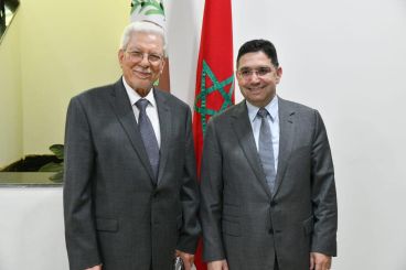 بوريطة يلتقي بالأمين العام السابق لاتحاد المغرب العربي