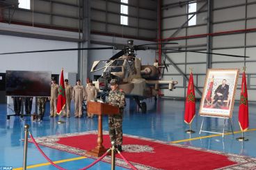 General Berrid: «Estos helicópteros Apache ofrecen una superioridad tecnológica a Marruecos»