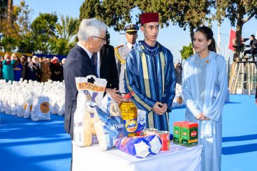 Ramadán: Moulay El Hassan y Lalla Khadija han inaugurado la campaña de solidaridad