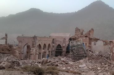 زلزال الحوز: إيطاليا تساعد في ترميم مسجد تينميل الذي يعود تاريخه إلى القرن الثاني عشر