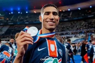 French Cup : Achraf Hakimi clinches the title with PSG