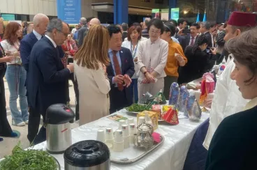 Moroccan tea ceremony shines at FAO's World Tea Day celebration