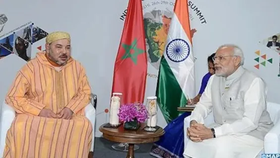 رئيس الوزراء الهندي مودي يبدأ جولته الدبلوماسية من المغرب