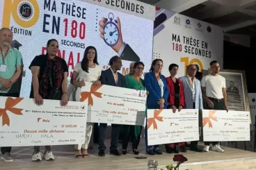 Doctoral candidates shine in Marrakech's «My Thesis in 180 Seconds» competition