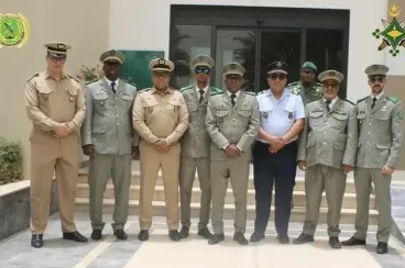  وفد من القوات المسلحة الملكية يزور موريتانيا