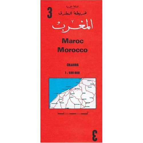 Carte routière : numéro 3 - Chaouia